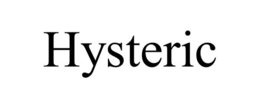 HYSTERIC trademark