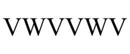VWVVWV trademark