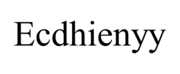 ECDHIENYY trademark