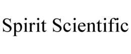 SPIRIT SCIENTIFIC trademark