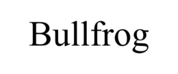 BULLFROG trademark