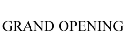 GRAND OPENING trademark