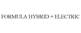 FORMULA HYBRID + ELECTRIC trademark