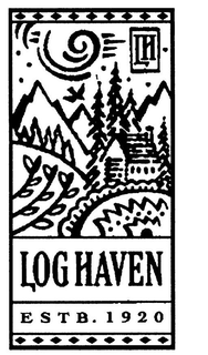LH LOG HAVEN ESTB. 1920 trademark