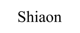 SHIAON trademark