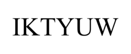 IKTYUW trademark