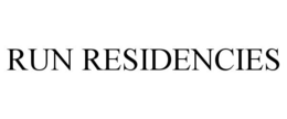 RUN RESIDENCIES trademark