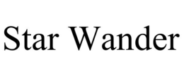STAR WANDER trademark