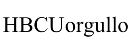 HBCUORGULLO trademark
