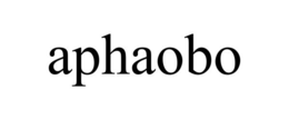 APHAOBO trademark