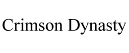 CRIMSON DYNASTY trademark