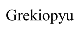 GREKIOPYU trademark