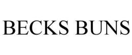 BECKS BUNS trademark