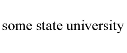 SOME STATE UNIVERSITY trademark