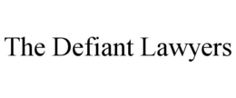 THE DEFIANT LAWYERS trademark