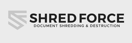 SF SHRED FORCE DOCUMENT SHREDDING & DESTRUCTION trademark