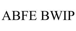 ABFE BWIP trademark