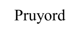 PRUYORD trademark