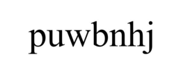 PUWBNHJ trademark