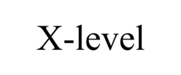 X-LEVEL trademark