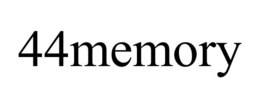 44MEMORY trademark