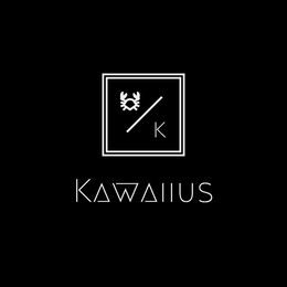 K KAWAIIUS trademark