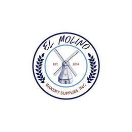 EL MOLINO BAKERY SUPPLIES, INC EST. 2014 trademark