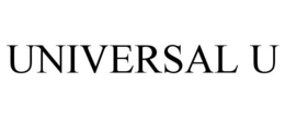 UNIVERSAL U trademark