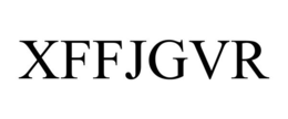 XFFJGVR trademark