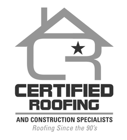 CR CERTIFIED ROOFING AND CONSTRUCTION SPECIALISTS ROOFING SINCE THE 90'S trademark