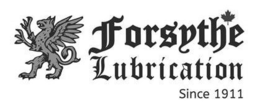 FORSYTHE LUBRICATION SINCE 1911 trademark