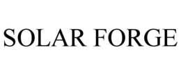 SOLAR FORGE trademark
