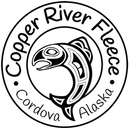COPPER RIVER FLEECE CORDOVA ALASKA trademark