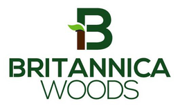 B BRITANNICA WOODS trademark