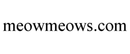 MEOWMEOWS.COM trademark
