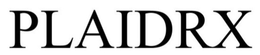 PLAIDRX trademark