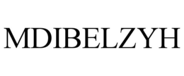 MDIBELZYH trademark