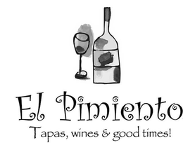 EL PIMIENTO TAPAS, WINE & GOOD TIMES! trademark