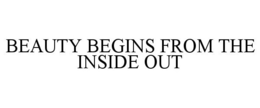 BEAUTY BEGINS FROM THE INSIDE OUT trademark