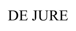 DE JURE trademark