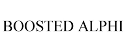 BOOSTED ALPHI trademark