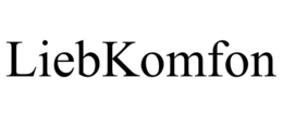 LIEBKOMFON trademark
