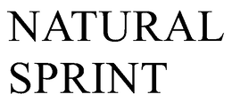 NATURAL SPRINT trademark