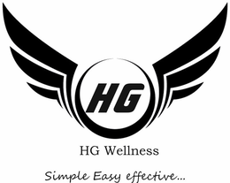 HG HG WELLNESS SIMPLE EASY EFFECTIVE trademark