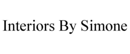 INTERIORS BY SIMONE trademark