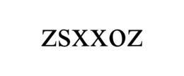 ZSXXOZ trademark