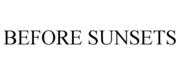 BEFORE SUNSETS trademark