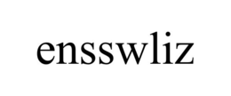 ENSSWLIZ trademark