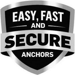 EASY, FAST AND SECURE ANCHORS trademark