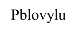 PBLOVYLU trademark